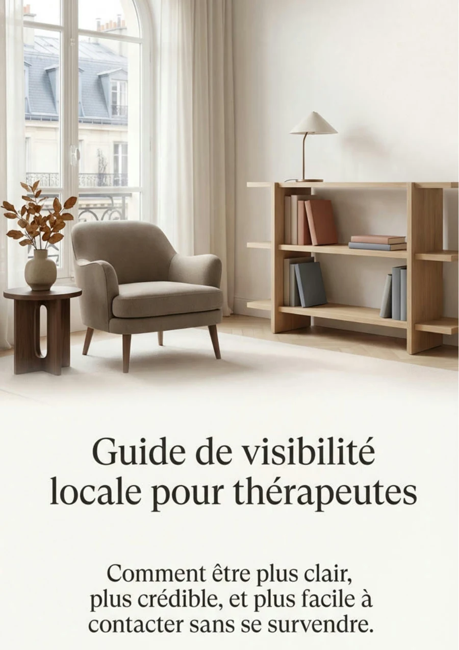 Présentation du guide visibilité thérapeutes